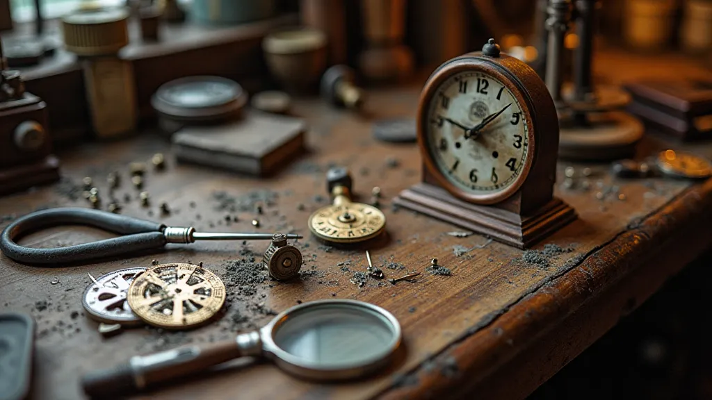 Clockmaker's workbench