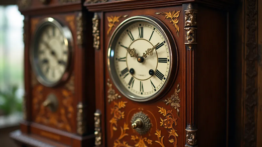 Hamburg Antique Clock