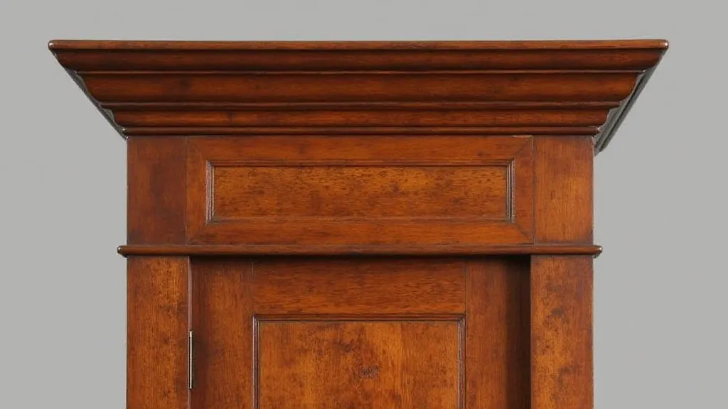 Neoclassical American grandfather clock