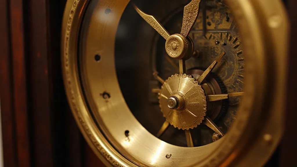 Pendulum clock movement