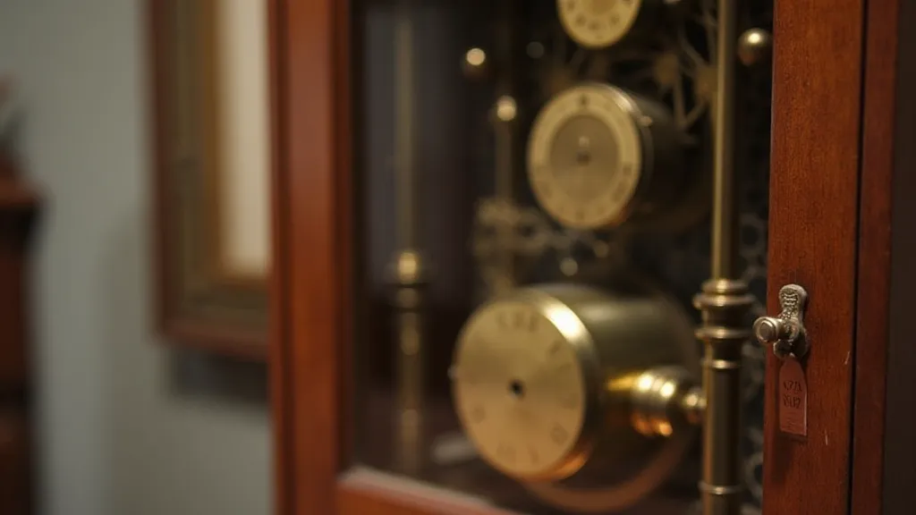 Serial number on a clock movement