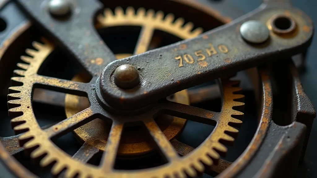 Verge escapement mechanism